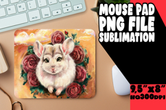 CHEERFUL MOUSE PAD INSPIRATIONAL PNG, Animals In Wall Product Image 1