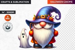 Halloween gnome clipart, Halloween clipart, Autumn clipart Product Image 1