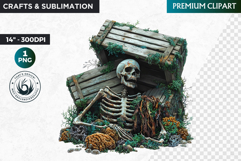 Undersea Shipwrecked , Nautical Clipart, Ocean ruins Product Image 1