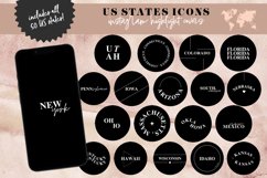 50 states instagram story highlight covers