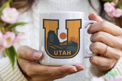 50 States Retro Sunset SVG Sublimation Product Image 4
