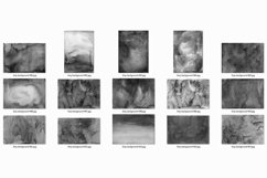 Watercolor Backgrounds 50 Gray Textures, Digital Paper Pack Product Image 3