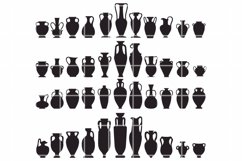 Amphora svg. Jug svg. Pottery svg. Amphora png. Pottery png. Product Image 1