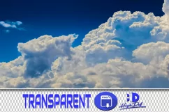 500 SKY CLOUDS TRANSPARENT PNG FILES, PNG PHOTOSHOP OVERLAYS Product Image 1