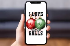 Funny Adult Humor Christmas Balls Sublimation Png Product Image 2