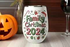 Family Christmas 2024 Holiday Icons Png Product Image 3