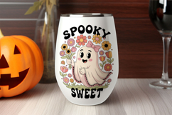 Spooky Sweet Retro Floral Halloween Ghost Product Image 3