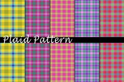 Plaid Pattern Digital Paper Bundle Product Image 1