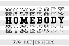 Homebody SVG Product Image 1