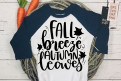 Fall Autumn SVG Bundle, Thanksgiving SVG Lettering Quotes Product Image 12
