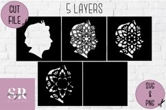 Jubilee Mandala| Paper cutting | jubilee shadow box SVG Product Image 2