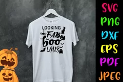Looking Fab BOO Lous Halloween SVG I Halloween Cut File Product Image 2