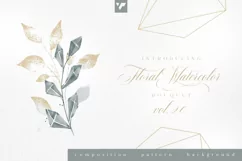Floral Watercolor Bouquet Vol20 Product Image 1