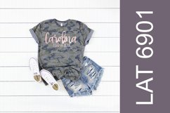 LAT 6901 Vintage Camo Unisex Men&#039;s Jersey T-Shirt Mock Up Product Image 1