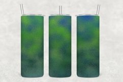Green Metallic Foil Tumbler Wrap Sublimation Product Image 1