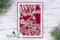 Christmas cut out card bundle svg dxf plotter laser cut file Product Image 21