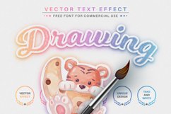 Watercolor Unicorn - Editable Text Effect Product Image 5