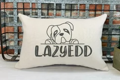 Sneaky Dogs, Holding Banner Style, Dogs Signs Designs SVG Product Image 2