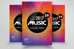 Techno Music Party Flyer Product Image 1