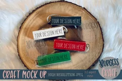 Block ornaments3 Craft mock up |High Res JPEG Product Image 1