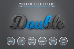 Double Color - Editable Text Effect, Font Style Product Image 1