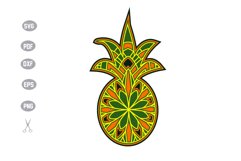 Pineapple 3D Layered Template Design Product Image 1