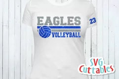 Volleyball SVG | Volleyball Template 0033 | Shirt Design Product Image 2