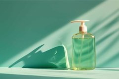 Minimalist soap dispenser in sunlight Product Image 1