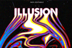 Vibrant Illusion Graphic Design Template Product Image 1