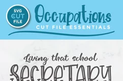 School secretary life svg -a secretary svg file for crafters Product Image 2