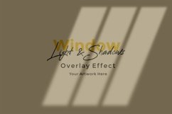 Window Sunlight Shadow Overlay Effect Mockup Product Image 1