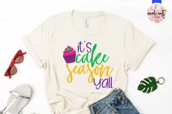 it's cake season y'all - Mardi Gras SVG EPS DXF PNG Product Image 2