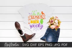 Tis The Season To Be Spooky SVG Funny Halloween Witch svg Product Image 2