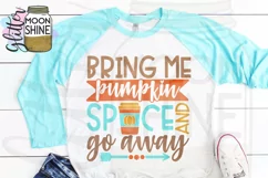 Bring Me Pumpkin Spice SVG DXF PNG EPS Cutting Files Product Image 2