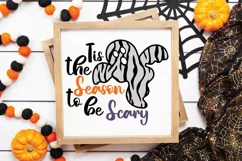 Tis the Season to be Scary SVG Cut File | Halloween SVG File Product Image 5