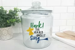 Hark the Herald Angels Sing SVG File - Christmas SVG File Product Image 9
