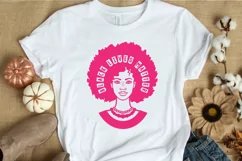 Black Woman SVG Black Lives Matter SVG PNG EPS DXF Afro SVG Product Image 5