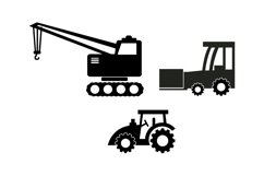 Tractor Silhouettes Product Image 1