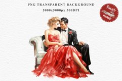 50s Christmas Couple Lady Clipart Retro Men Women Pin Up Art Image Watercolor Transparent Print illustration sublimation creepy printable digital watercolor Pink Pin Up christmas couple, Retro Women clipart, xmas Lady, house wife Girl art 
