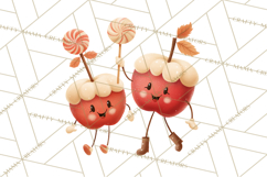 Vintage Halloween Parade Clipart PNG, Halloween Kids Png Product Image 2
