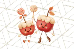 Vintage Halloween Parade Clipart PNG, Halloween Kids Png Product Image 2