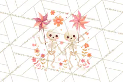 Vintage Halloween Parade Clipart PNG, Halloween Kids Png Product Image 4
