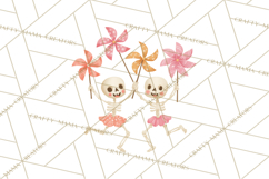 Vintage Halloween Parade Clipart PNG, Halloween Kids Png Product Image 2