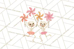 Vintage Halloween Parade Clipart PNG, Halloween Kids Png Product Image 2