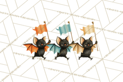 Vintage Halloween Parade Clipart PNG, Halloween Kids Png Product Image 3
