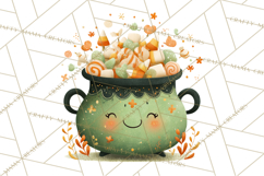 Vintage Halloween Parade Clipart PNG, Halloween Kids Png Product Image 5