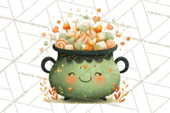 Vintage Halloween Parade Clipart PNG, Halloween Kids Png Product Image 5