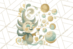 Vintage Halloween Parade Clipart PNG, Halloween Kids Png Product Image 5
