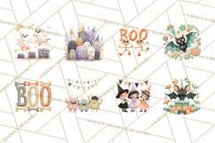 Vintage Halloween Parade Clipart PNG Product Image 7