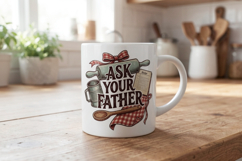 50s Sarcastic Domestic Burnout Design Product Image 6
